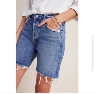 Agolde Rumi high rise Bermuda shorts